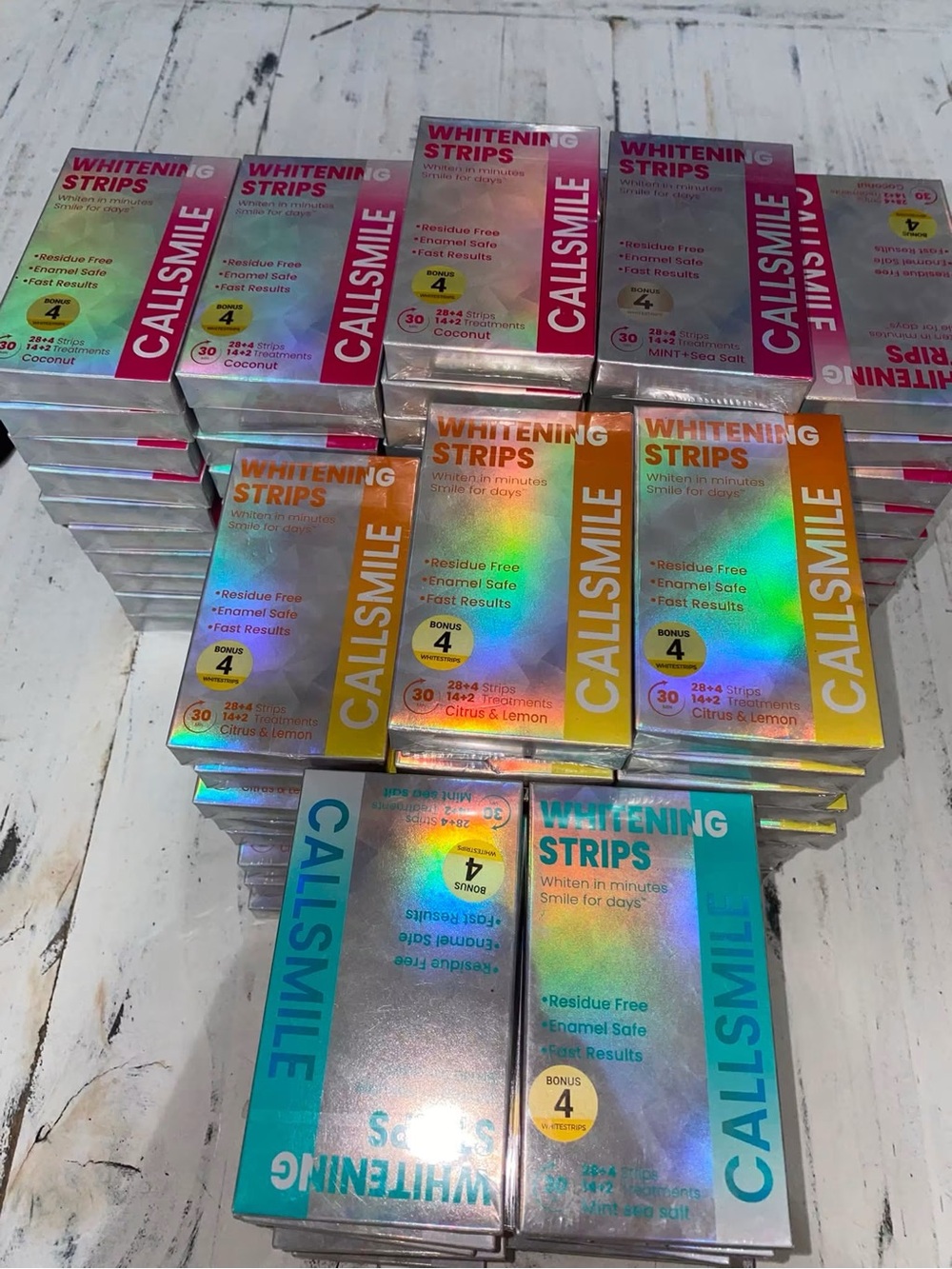 Callismile Whitening Strips - PICK YOUR FLAVOR!